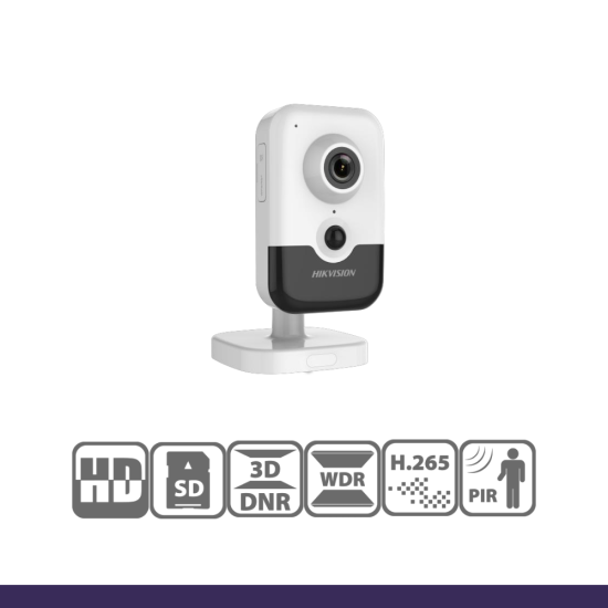 Безжична компактна IP камера за видеонаблюдение DS-2CD2443G0-IW(W)