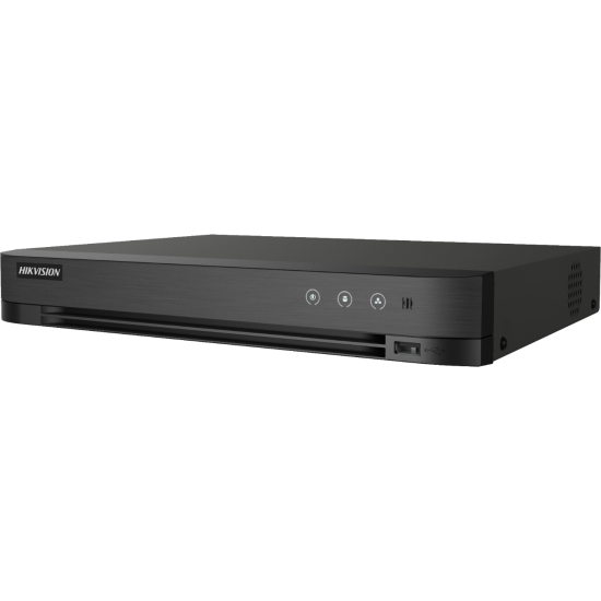 iDS-7204HQHI-M1/FA(C) 4-канален пентабриден HD-TVI/AHD/CVI/IP цифров рекордер за видеонаблюдение