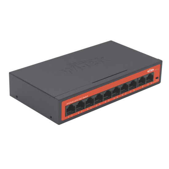 WI-PS210H 10-портов PoE мрежов комутатор WI-PS210H 10-портов PoE мрежов комутатор
