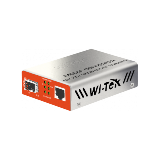 WI-MC111G Медиа конвертор 1 х Gigabit Ethernet порт + 1 x Fiber optic порт (SFP) WI-MC111G Медиа конвертор 1 х Gigabit Ethernet порт + 1 x Fiber optic порт (SFP)