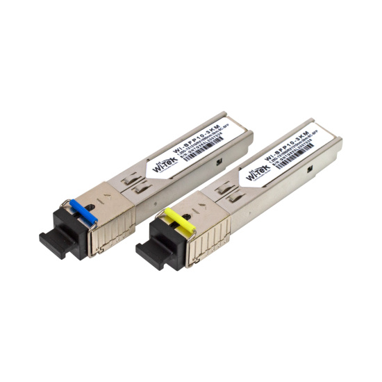 WI-SFP10SC-3KM SFP модул, Single mode, Single fiber, 1.25Gbps/3 km, Simplex SC конектор, комплект предавател/приемник (1310 nm/1510nm) WI-SFP10SC-3KM SFP модул, Single mode, Single fiber, 1.25Gbps/3 km, Simplex SC конектор, комплект предавател/приемник (1310 nm/1510nm)