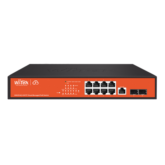 Wi-Tek WI-PCMS310G 10-портов PoE управляем Cloud мрежов комутатор Wi-Tek WI-PCMS310G 10-портов PoE управляем Cloud мрежов комутатор