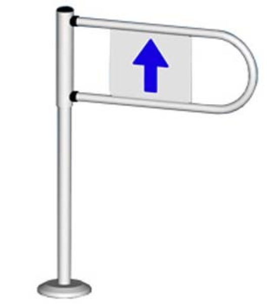 Bidirectional turnstile