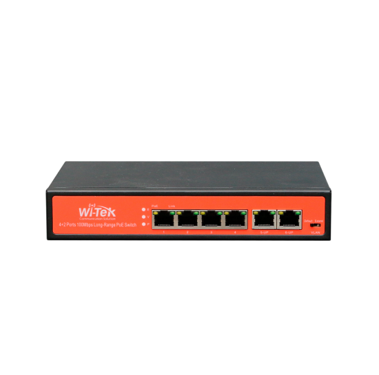WI-PS205 PoE мрежов комутатор за системи за IP видеонаблюдение WI-PS205 PoE мрежов комутатор за системи за IP видеонаблюдение