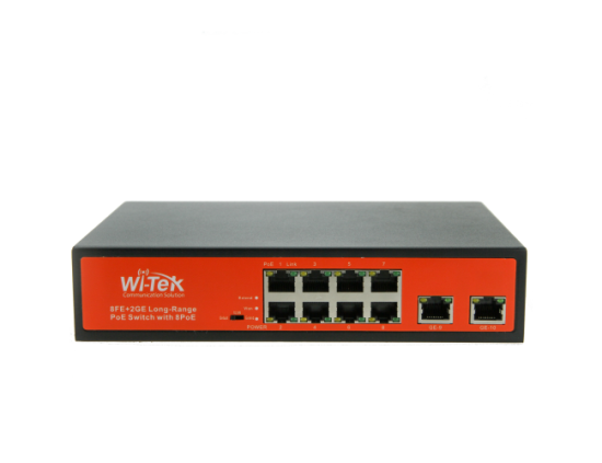 WI-PS210G 10-портов PoE мрежов комутатор за IP системи за видеонаблюдение WI-PS210G 10-портов PoE мрежов комутатор за IP системи за видеонаблюдение