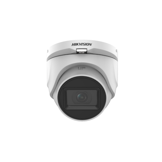 HIKVISION DS-2CE76H0T-ITMFSHD-TVI куполна камера за видеонаблюдение с резолюция 5 мегапиксела и вграден микрофон