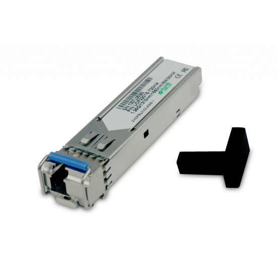 SFP-1.25G-20KM-TX/RX - SFP модул, Single mode, Single fiber, 1.25Gbps/20 km, LC/PC сокет, комплект предавател/приемник SFP-1.25G-20KM-TX/RX - SFP модул, Single mode, Single fiber, 1.25Gbps/20 km, LC/PC сокет, комплект предавател/приемник